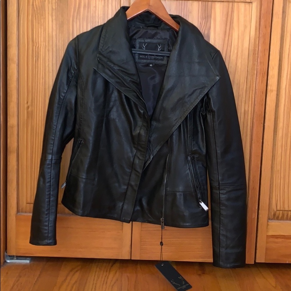 Leather jacket